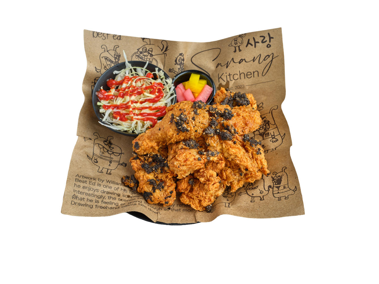 Signature Korean fried chicken flavours